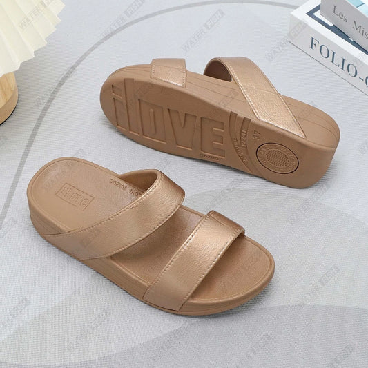 New Fashion Thick bottom Two-strap Sandals for Women Casual Elegant Sandals