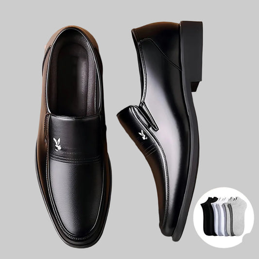 Favorite (7.3K) Men's Leather Shoes Men's Business Formal Wear Shoes Casual Soft Leather Shoes For Mens