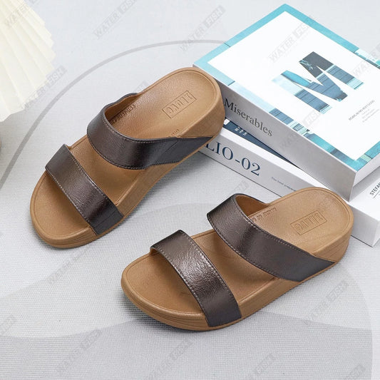 New Fashion Thick bottom Two-strap Sandals for Women Casual Elegant Sandals