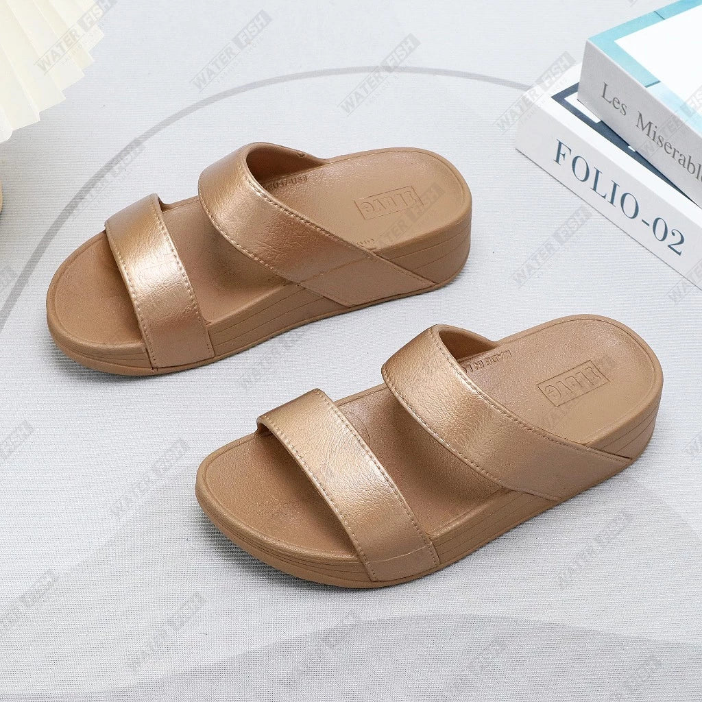 New Fashion Thick bottom Two-strap Sandals for Women Casual Elegant Sandals