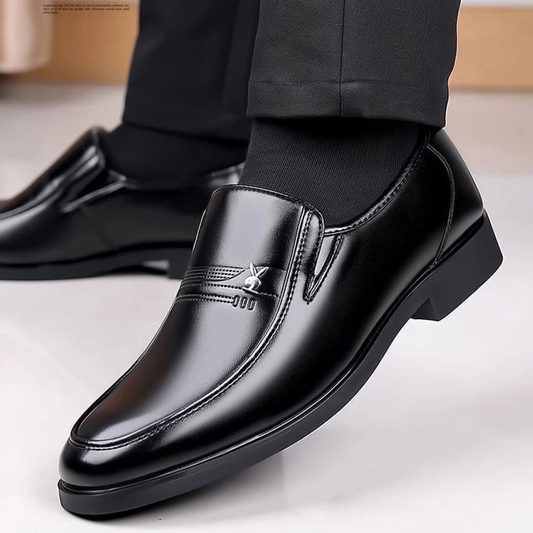 Favorite (7.3K) Men's Leather Shoes Men's Business Formal Wear Shoes Casual Soft Leather Shoes For Mens